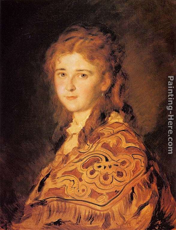 Johann von Strasioipka Canon Junge Frau